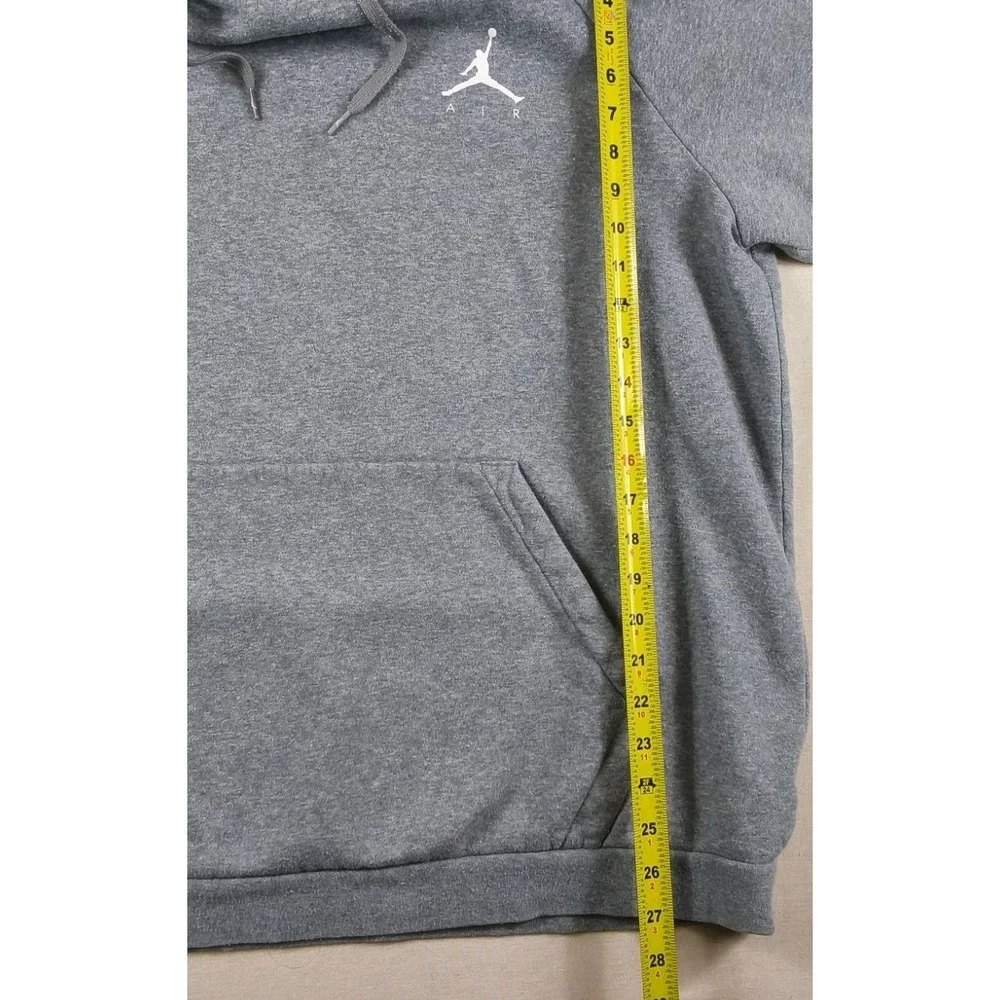 Jordan Jumpman Grey Fleece Hoodie Pullover Athletic Casual Size 2XL